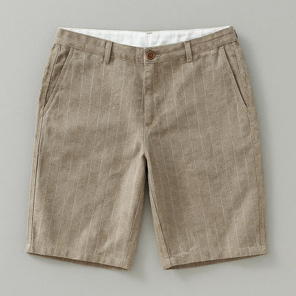 Mason Cotton-Linen Chino Shorts