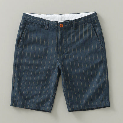 Mason Cotton-Linen Chino Shorts