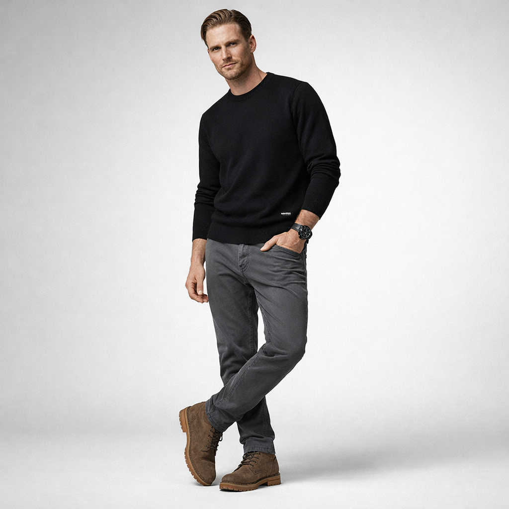 LANRIK Slim-Straight Casual Pants