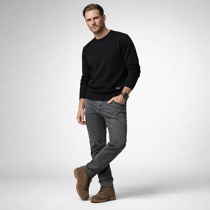 LANRIK Slim-Straight Casual Pants