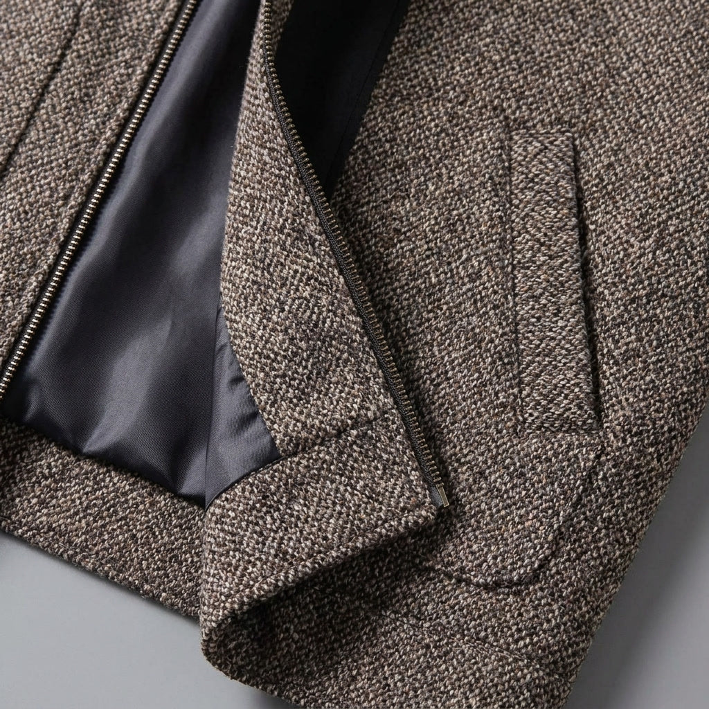 Graham Knit Wool Jacket