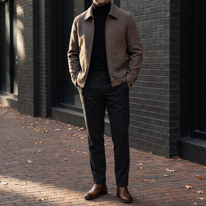 Graham Knit Wool Jacket