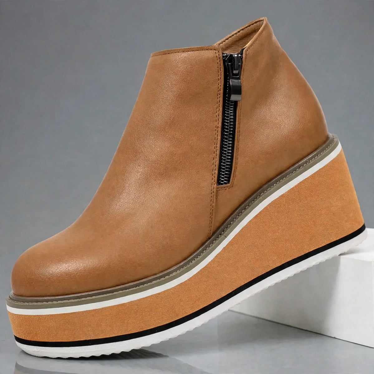 Giselle Stylish Wedge Boots