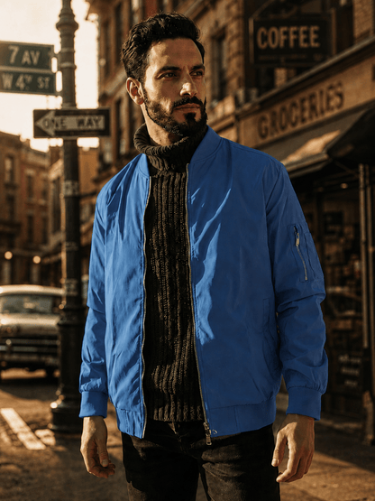 Brayley Lightweight Jacket -  Bomber Windbreaker for Work