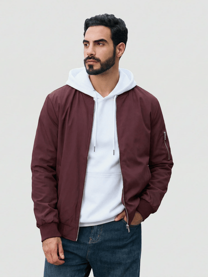 Brayley Lightweight Jacket -  Bomber Windbreaker for Work