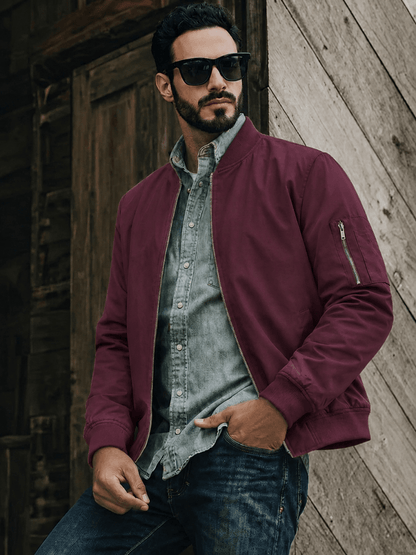 Brayley Lightweight Jacket -  Bomber Windbreaker for Work
