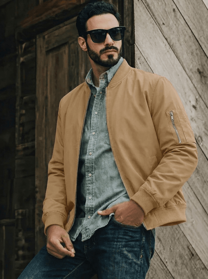 Brayley Lightweight Jacket -  Bomber Windbreaker for Work