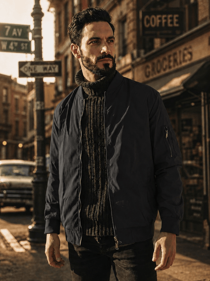 Brayley Lightweight Jacket -  Bomber Windbreaker for Work