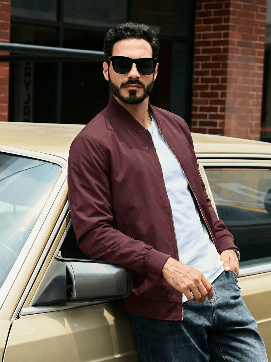 Brayley Lightweight Jacket -  Bomber Windbreaker for Work