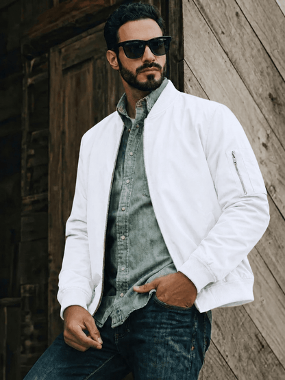 Brayley Lightweight Jacket -  Bomber Windbreaker for Work