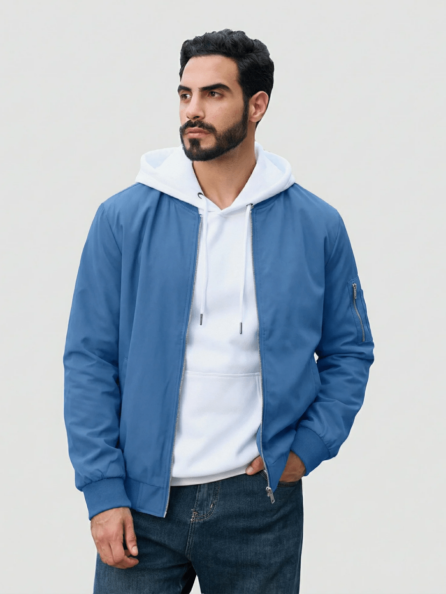 Brayley Lightweight Jacket -  Bomber Windbreaker for Work