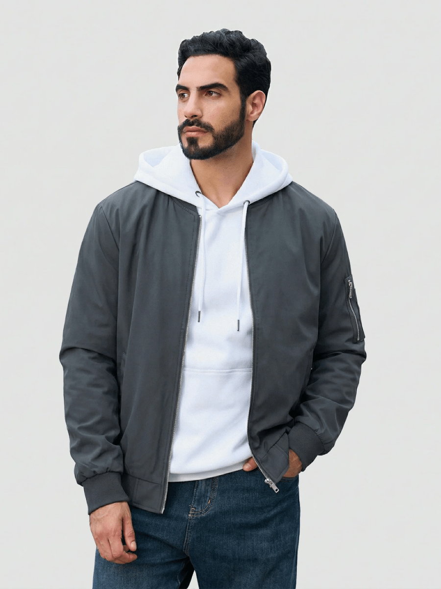 Brayley Lightweight Jacket -  Bomber Windbreaker for Work