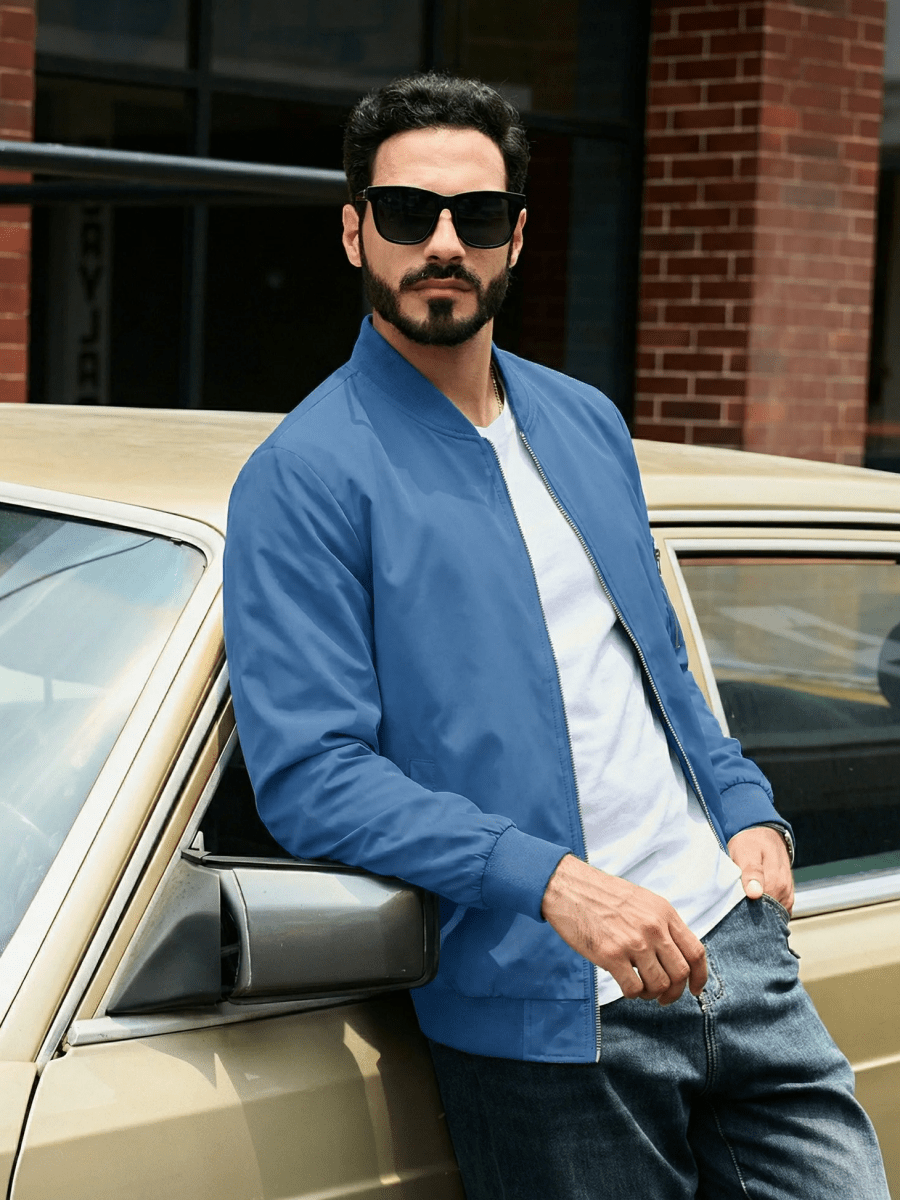 Brayley Lightweight Jacket -  Bomber Windbreaker for Work