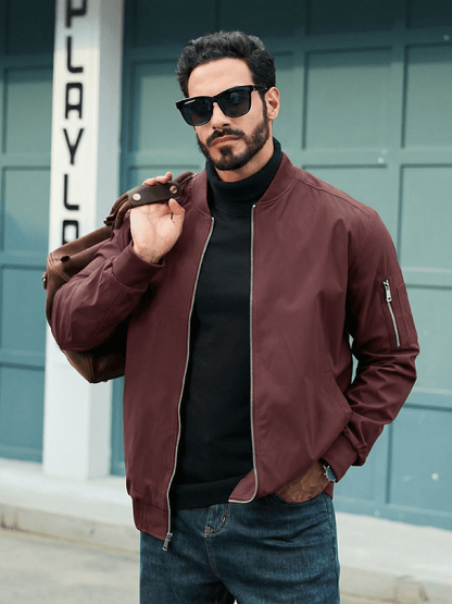 Brayley Lightweight Jacket -  Bomber Windbreaker for Work