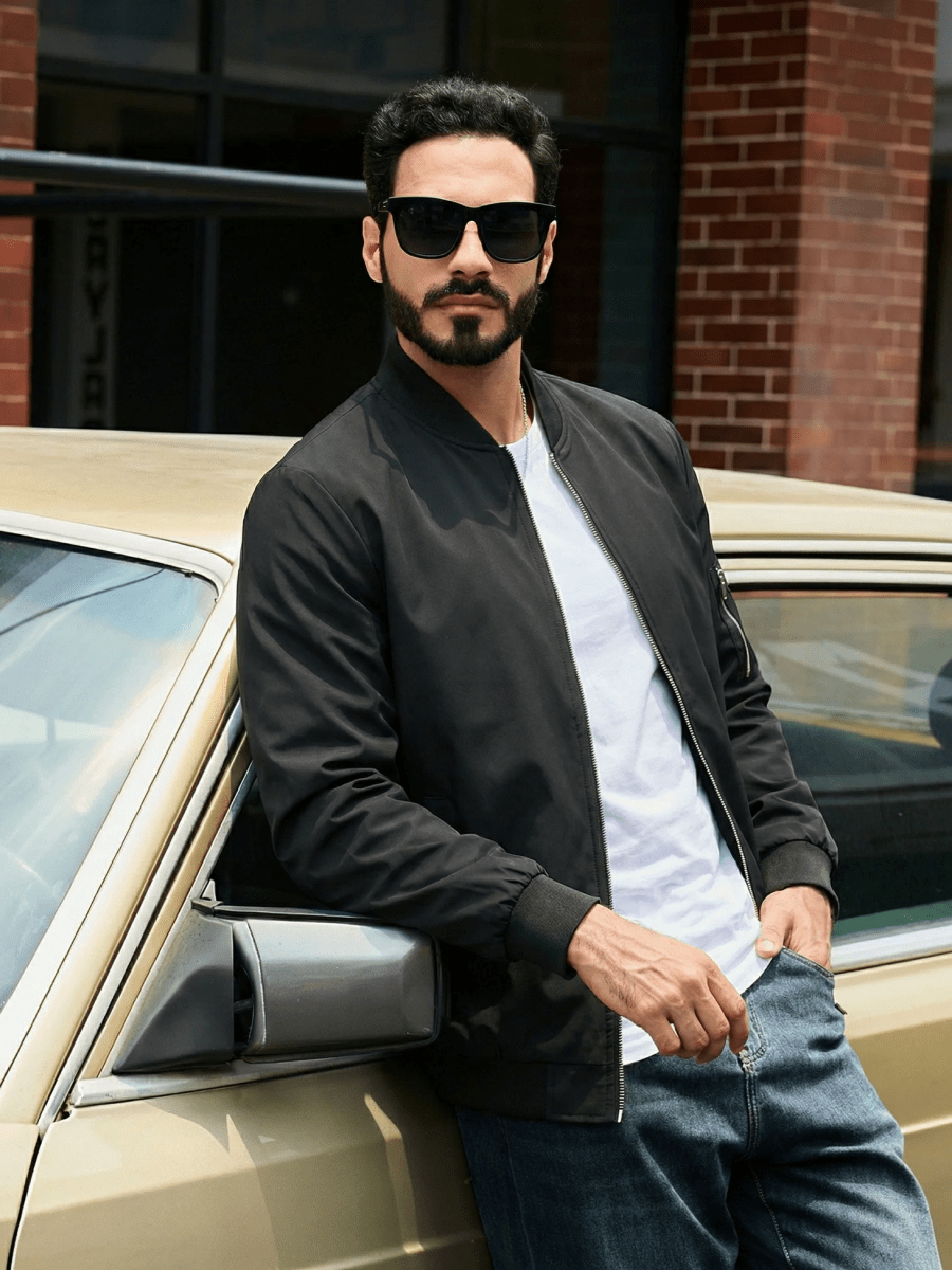 Brayley Lightweight Jacket -  Bomber Windbreaker for Work