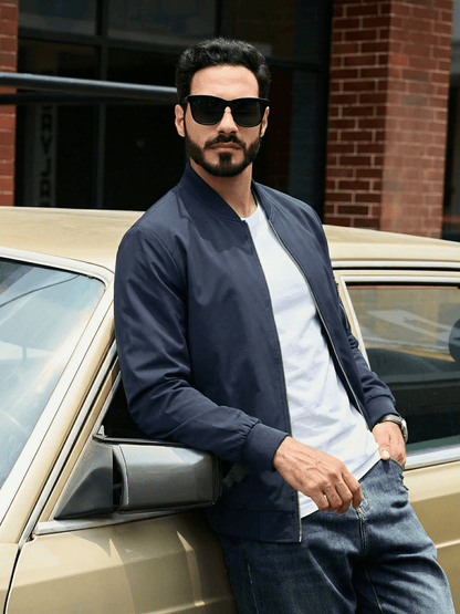 Brayley Lightweight Jacket -  Bomber Windbreaker for Work