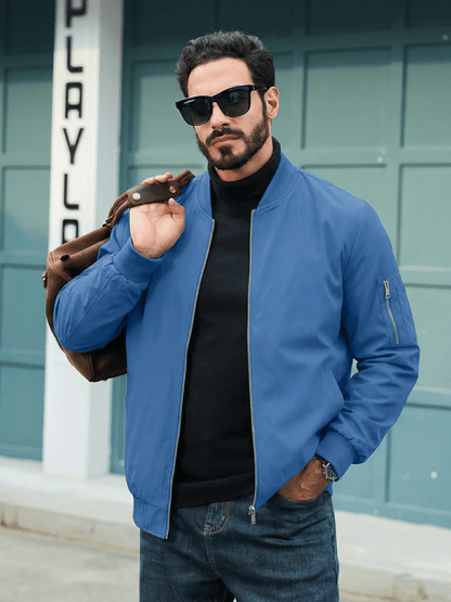 Brayley Lightweight Jacket -  Bomber Windbreaker for Work