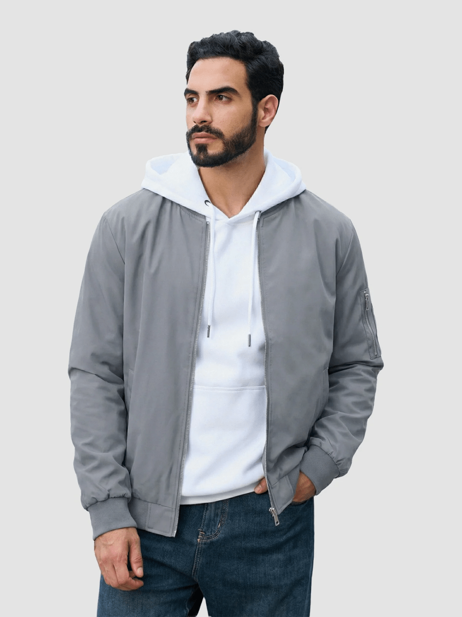 Brayley Lightweight Jacket -  Bomber Windbreaker for Work