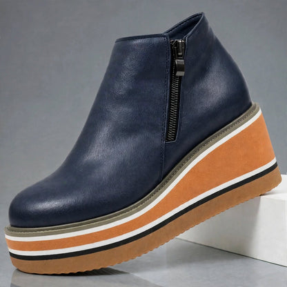 Giselle Stylish Wedge Boots