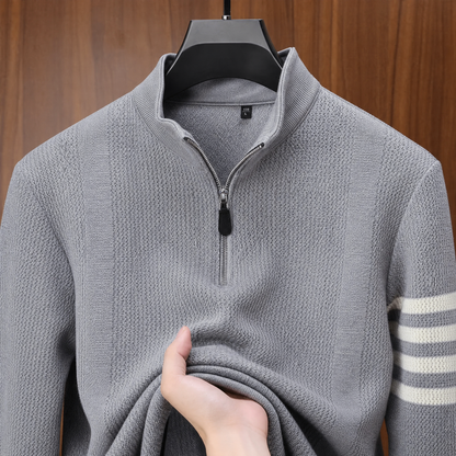 Hudson Quarter-Zip Sweater