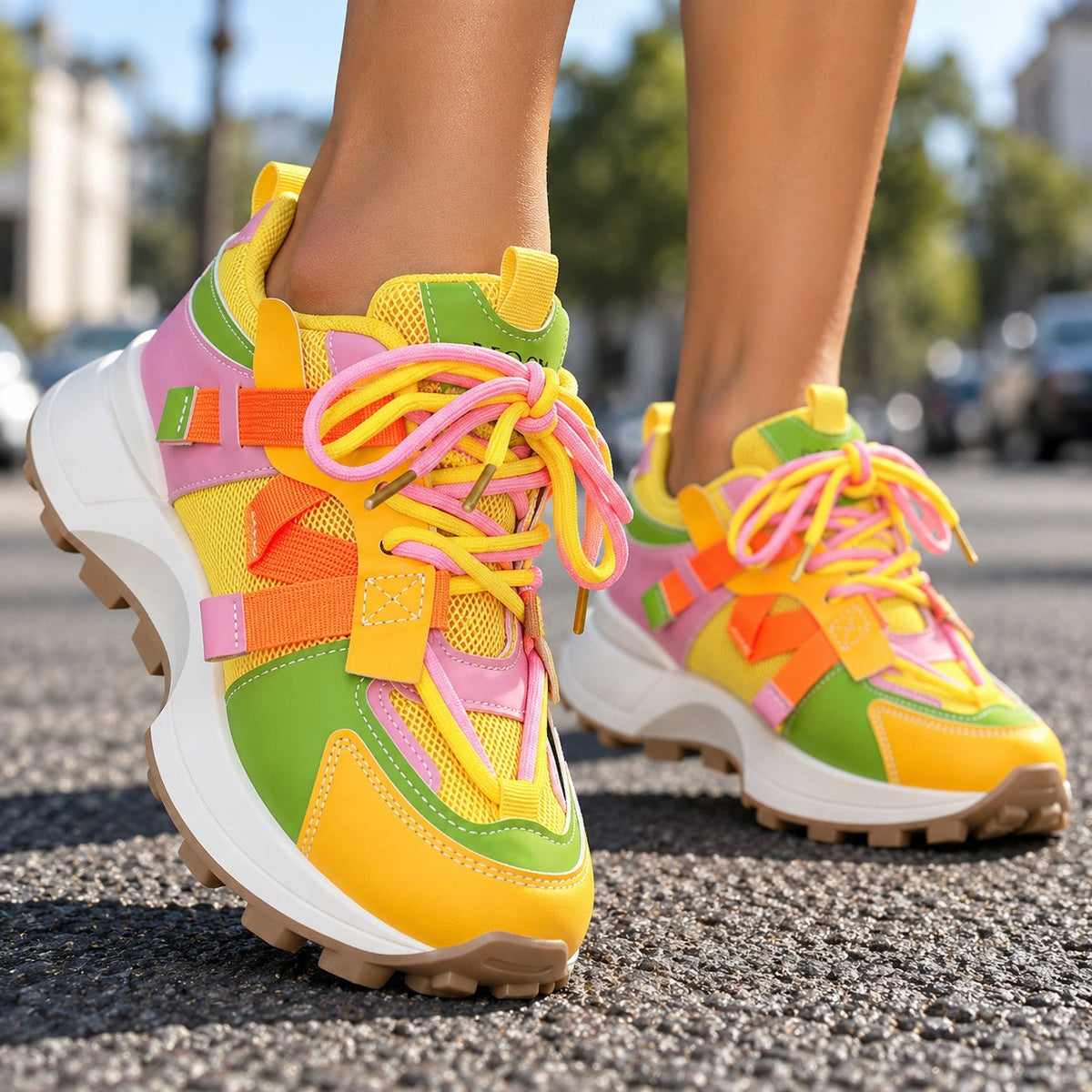 Patchina Platform Sneakers