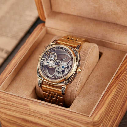 Leopold Skeleton Watch