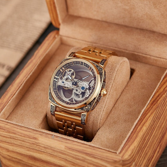 Leopold Skeleton Watch