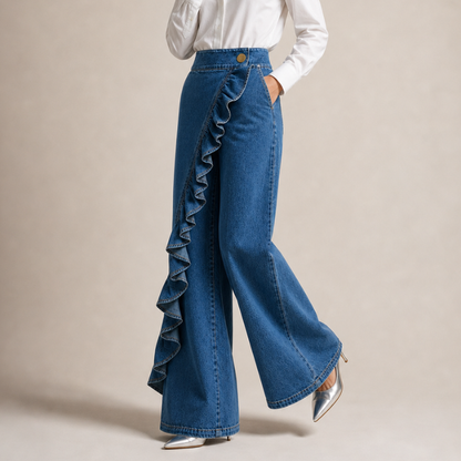 Lexa Denim Skirt Pants