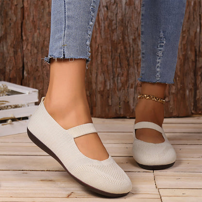 Valerie - Breathable Knit Ballet Flats