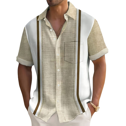 Brayley | Striped Resort Shirt